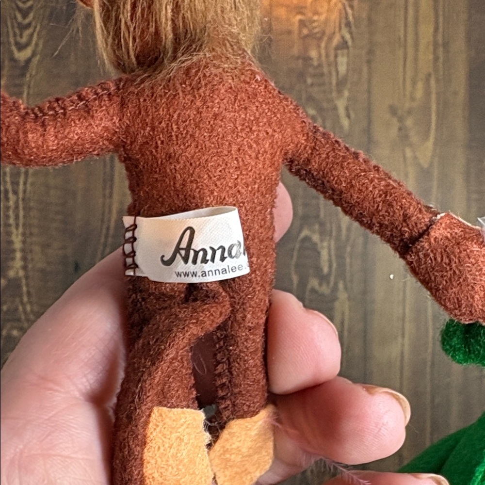 RARE HTF - 2009 Annalee Bananas For You Monkey Tree Candy Hearts Palm Tree - Picture 2 of 5